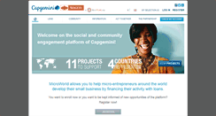 Desktop Screenshot of capgemini.microworld.org